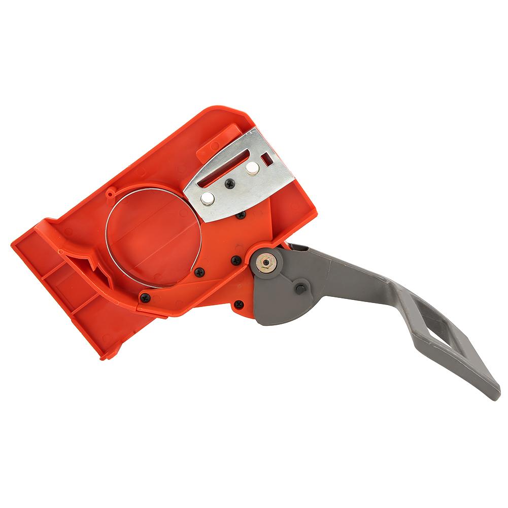 Kettensägen-Bremshebel Kupplungs-Kettenradabdeckung Ersatz Passend für Husqvarna 50 51 55
