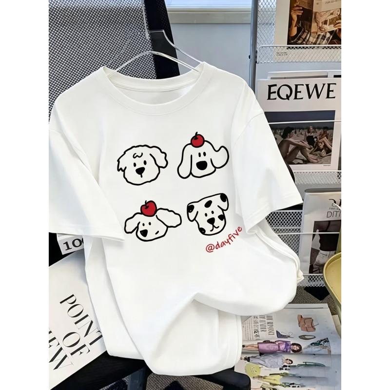 European sizes New Fashion Girls T-Shirt 110 белый