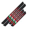 Adesivi Decorativi per Soglia Porta Auto per Alfa Romeo Giulia Brera 155 156 159 GT Mito Giulietta 147 Stelvio Tonale Decorazione Logo HG7