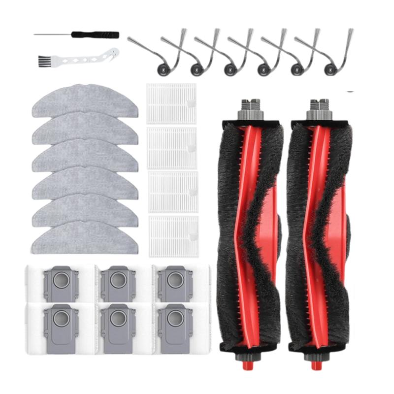 LITE-For Roborock Q7 M5 / Q7 M5+ / Q7 L5 / Q7 L5+ Vacuum Cleaner Replacement Main Side Brush Hepa Filter Mop Dust Bag Accessorie