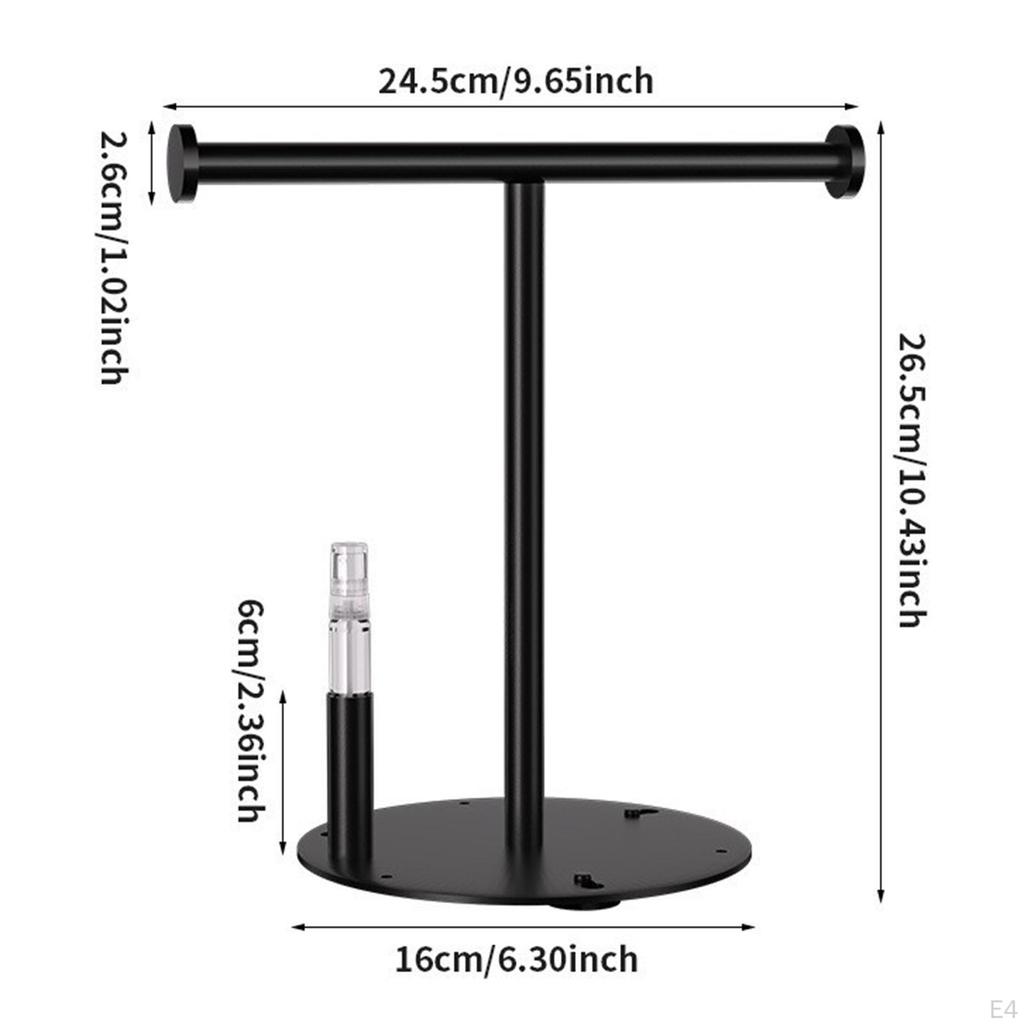 Stojan na koupelnové ručníky, Vertikální tyč na ruce pro