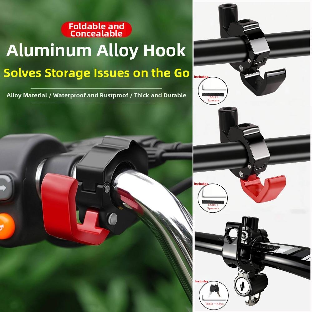 Multistyles Bicycle Scooter Hooks Aluminum Alloy Electric Scooter Hanger Heavy Duty Hanger