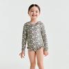 Costume da bagno intero Yun'er Ma per bambine, protezione solare UPF50+, ad asciugatura rapida
