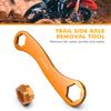 2024 For KTM EXC 300 EXC 250 EXCF 350 XCW 300 17-27-30mm Wheel Axle Spanner Wrench Tool SX 125 SXF 250 SXF 450 XCF 350 2023-2024