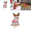 Festive Dog Led String Lights With Plastic Material For Yard And Patio Decor