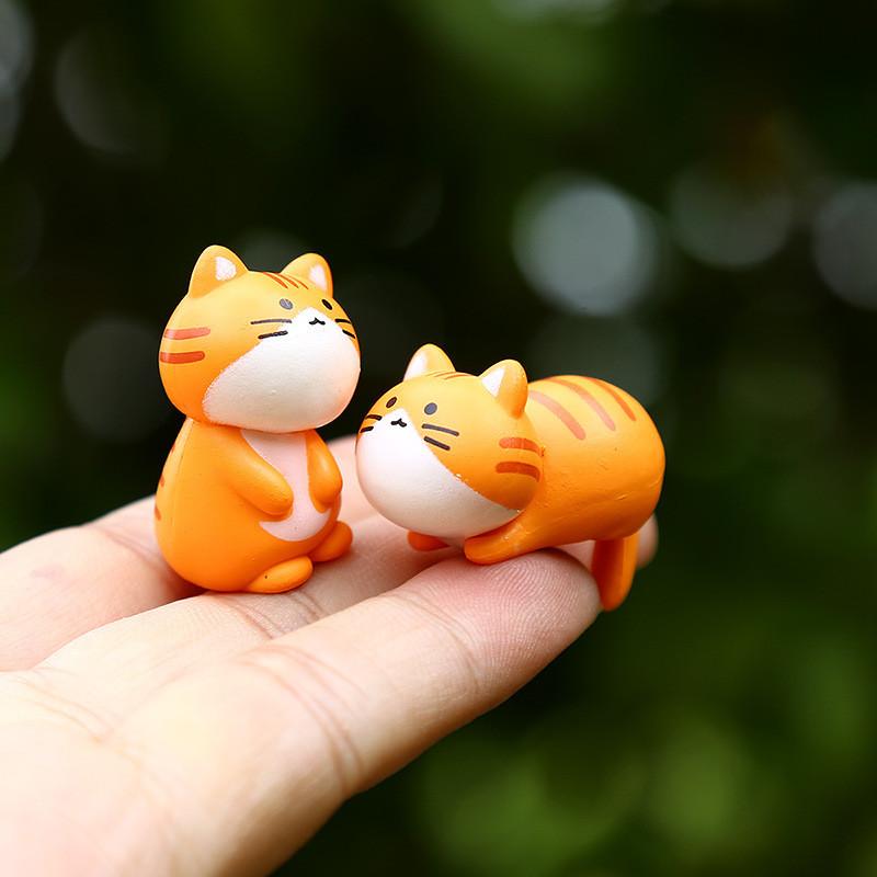 Cat Cute Action Figure Cartoon Model Toy Decoration Doll Children Gifts Ornament