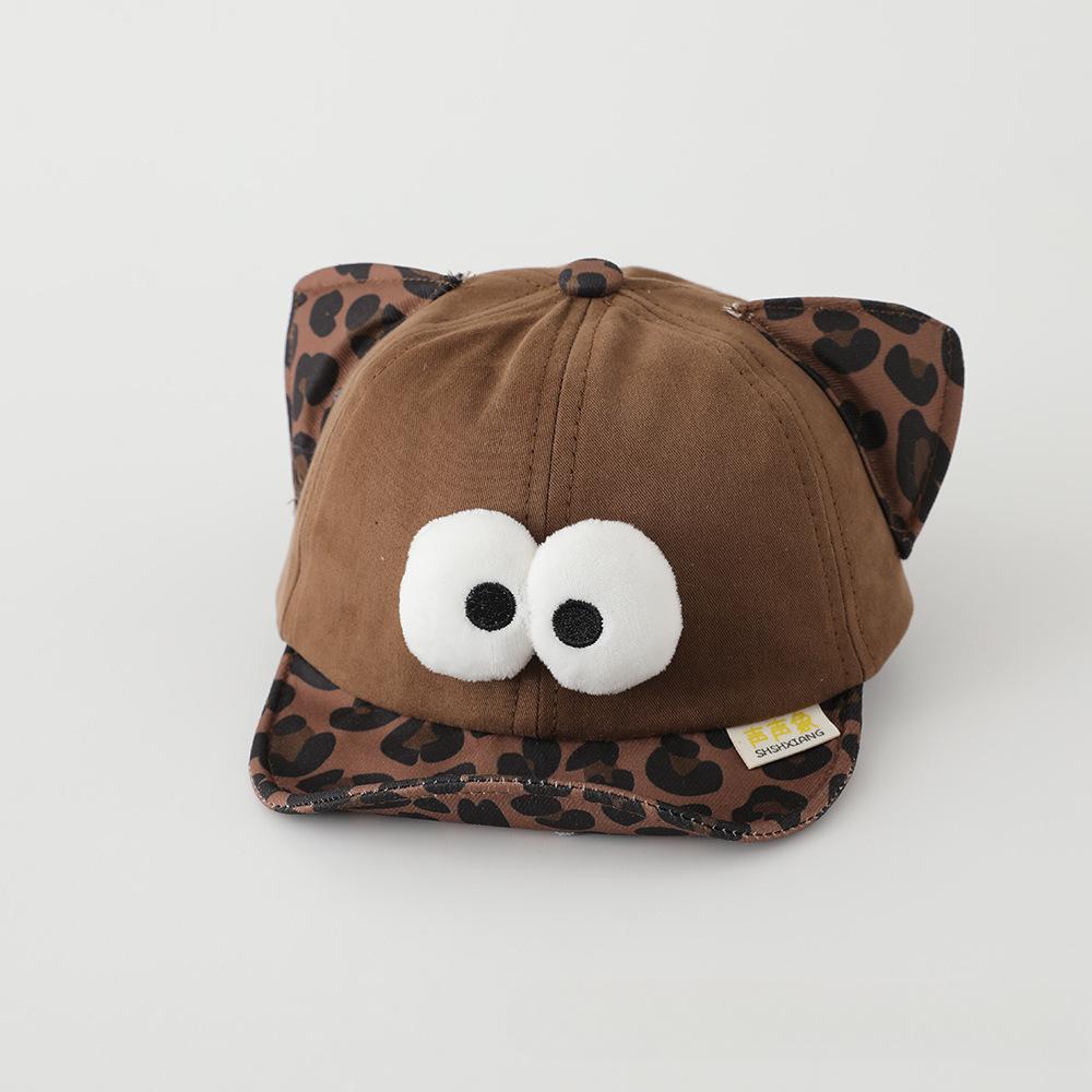 

Baby Baseball Cap 48-50CM Girls Cartoon Cute Duckbill Hat Boys Sun Protection Thin Spring Summer Infant Months Old Caps 48-50CM кавовий