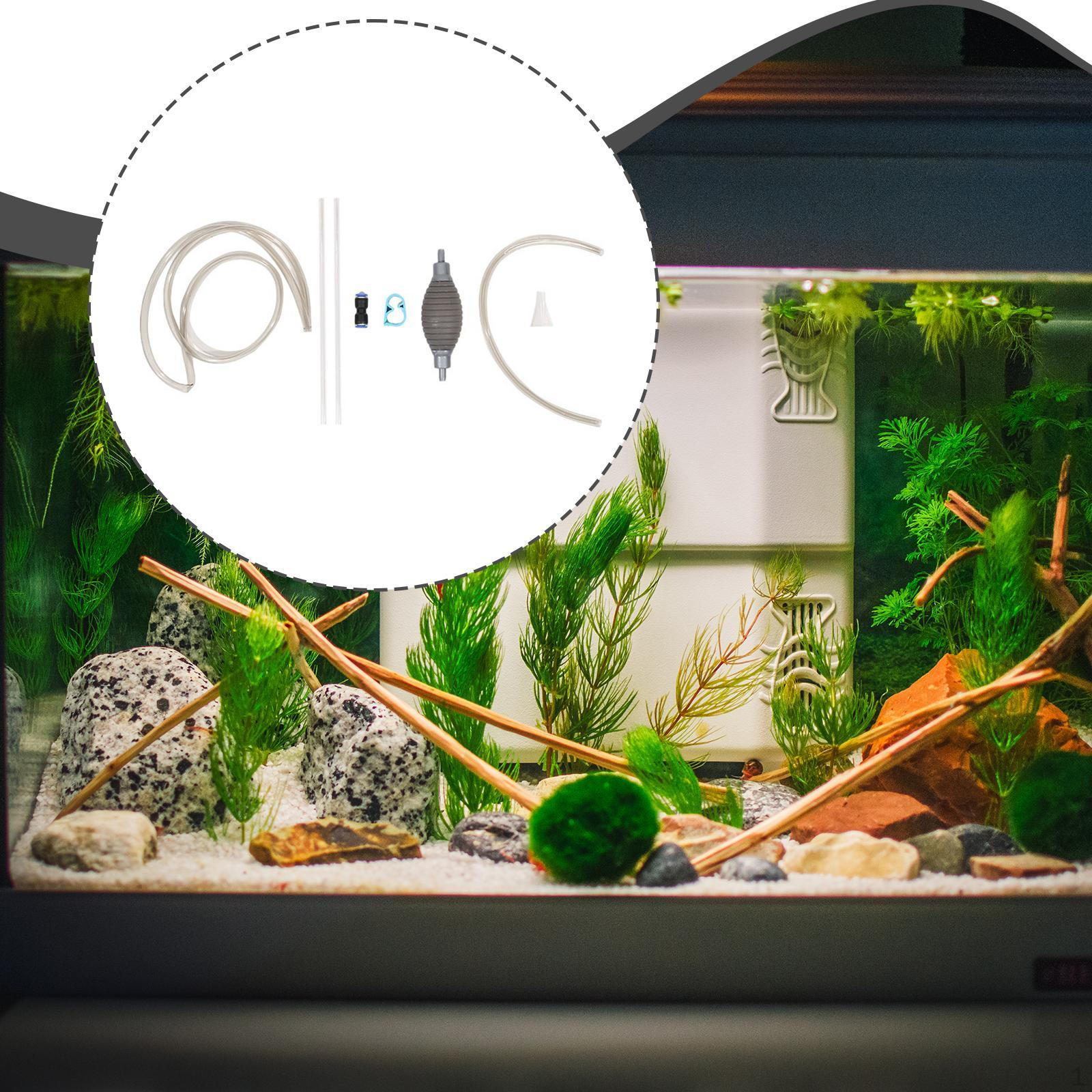 

Сифон для чистки аквариумного грунта для подмен воды с жесткой трубкой ручной 2 Hard Tube