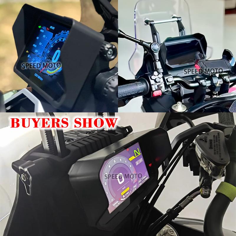New FOR CFMOTO 450MT 450 MT 2024 2025 Motorcycle Sun Visor Cover Instrument Screen Sunshade Guard Protection Dashboard