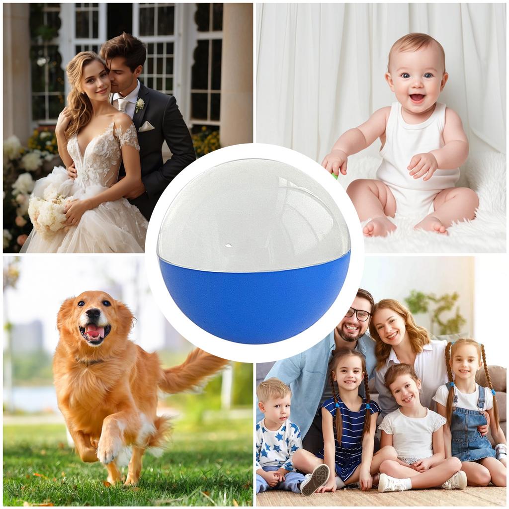 Crystal Ball Video Player 2.7in Memory Sphere Lamp Digital Display 3D Memory Orb Gift for Anniversary Birthday Wedding Christmas