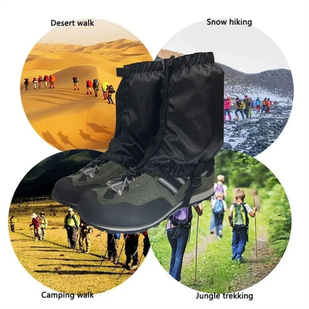 Legs Protection Hiking Legging Gaiter Waterproof Leg Covers Legging Shoes  Climbing Camping