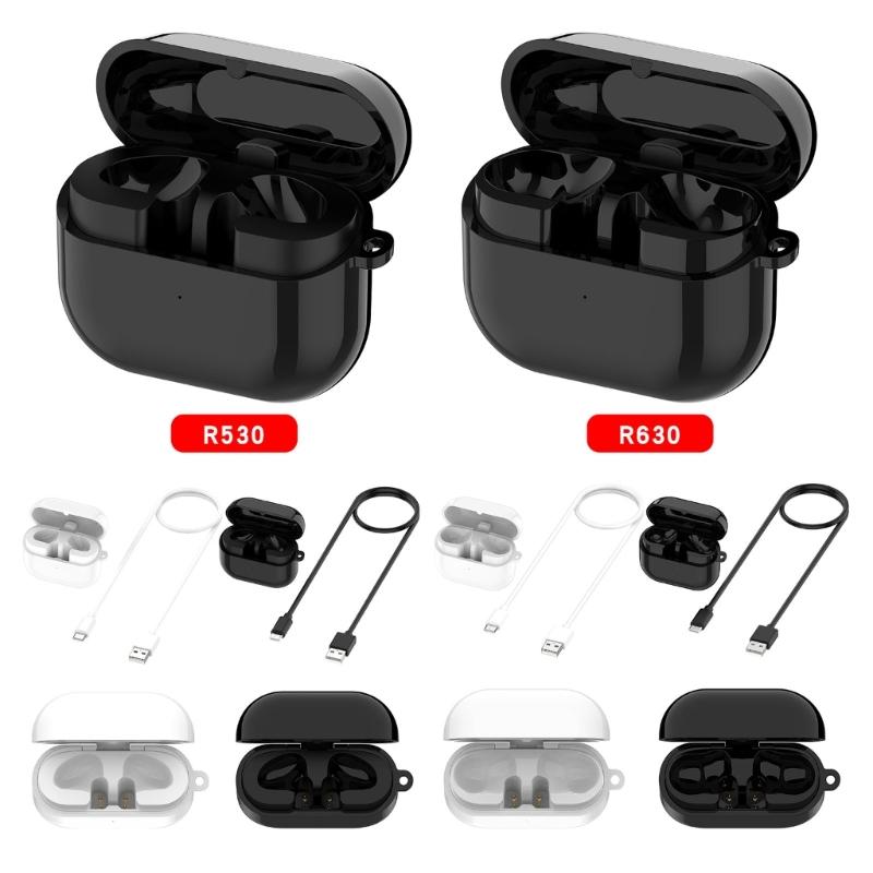 Portable Charging Storage Case With LED Power Indicator Lightweight Design For Buds 3 R530 On The Go Device Protective