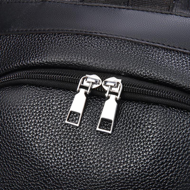 Soft Leather Backpack Women's Shoulder Bag Commuter Multi-Use Travel Bag