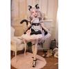 Kuyif Scale BJD Full Maid Eye Angle Adjustable 1/3 Ball-Jointed Doll, Doll, Set, Outfit, Makeup, Figure, Girl, Gift, (Nyan-chan)