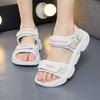 Summer Fashion Girl Beach Shoes Soft Sole Cartoon Flower Sandals Sports Shoes