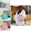 Hatsune Miku Plush Backpack For School Kids With Breathable Design And Zipper Closure