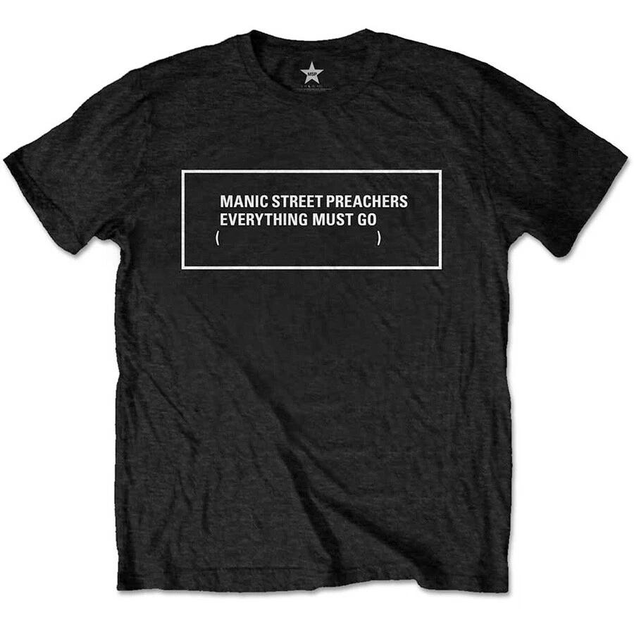 Manic Street Preachers - Everything Must Go Monochrome - Black t-shirt L