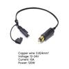 SAE Connector, SAE Plug, Cigarette-Lighter Accessory Plugs DIN, Plug To SAE Adapter Connector for Motorcycles