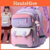 Cute Nylon School Backpack For Boys And Girls With Comfy Curved Shoulder Straps