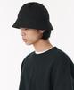 Musinsa Standard Oversized Cotton Round Bucket Hat [Black]
