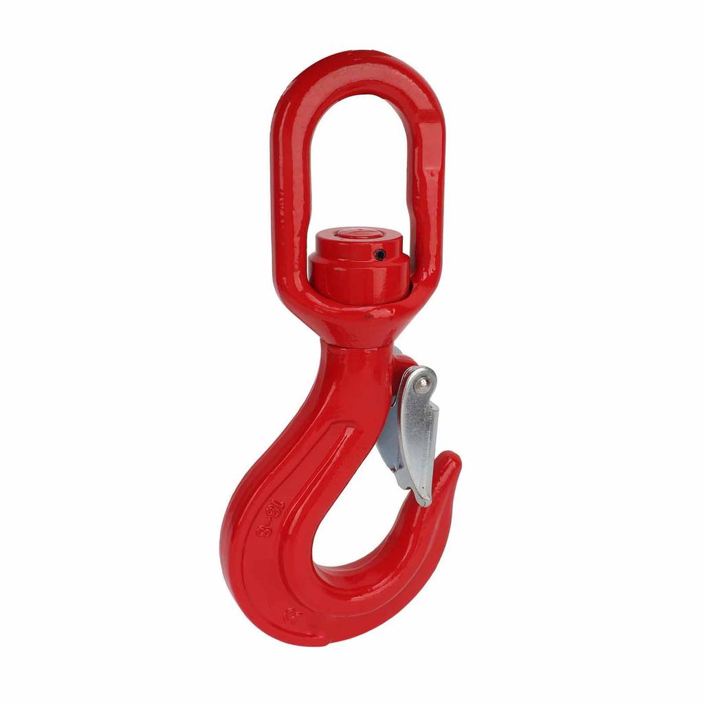 Swivel Hook .3T High Load Bearing Alloy Steel Swivel Lifting Hook for Crane Hoist