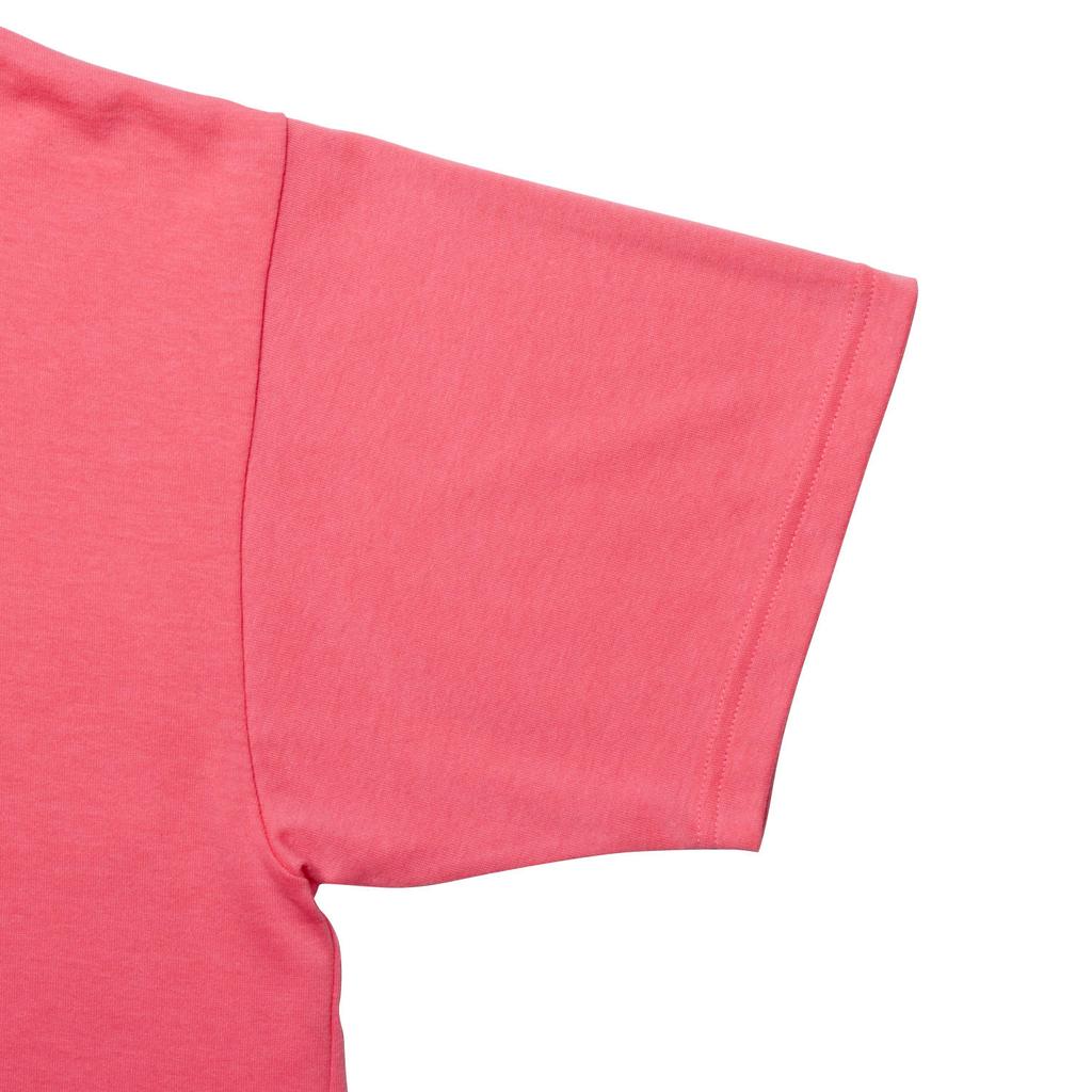 ONITSUKA TIGER Oversized Dopamine Brand Logo Letter Print Casual Pullover Round Neck Short Sleeve T-Shirt Unisex T-Shirt Pink 2183B280-700