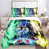 Sonic Heroes Adventure Print 3Pcs Bedding Setduvet Cover With 2 Bedropillowcase Home Birthday Gift