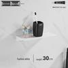 Punch-free Bathroom Wall-Mounted Storage Shelf for Toiletries