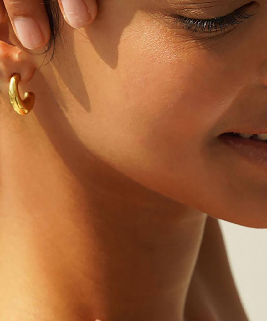 Grasse Matinee Half Moon Earrings