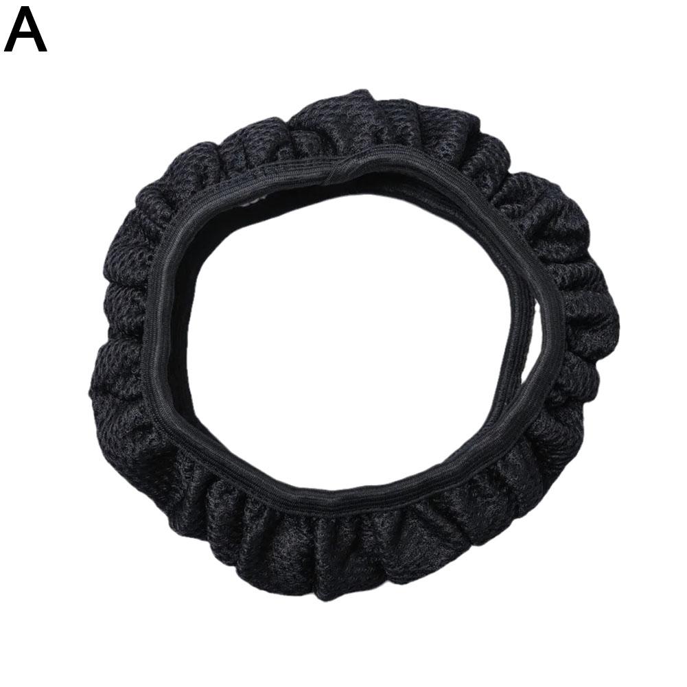 

Универсальный чехол на руль автомобиля без внутренней эластичной ручки для легкой установки и снятия нескользящие автомобильные аксессуары чёрный