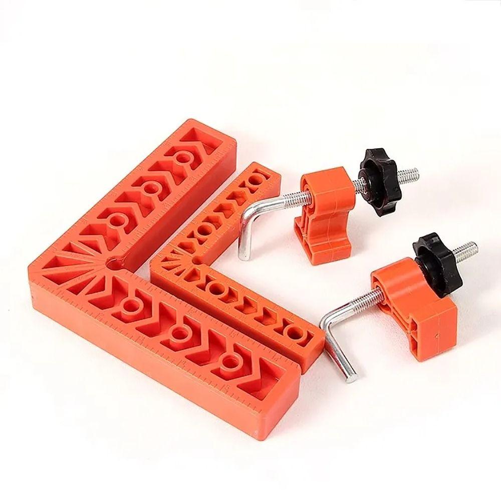 1Set L-Shaped 90° Positioner Tool 90 Degree Corner Clamp  for Boxes Cabinets Picture Frames