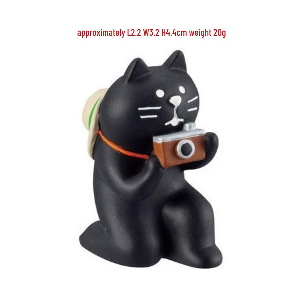 Japanese Style Cat Resin Ornament for Car Console Decoration