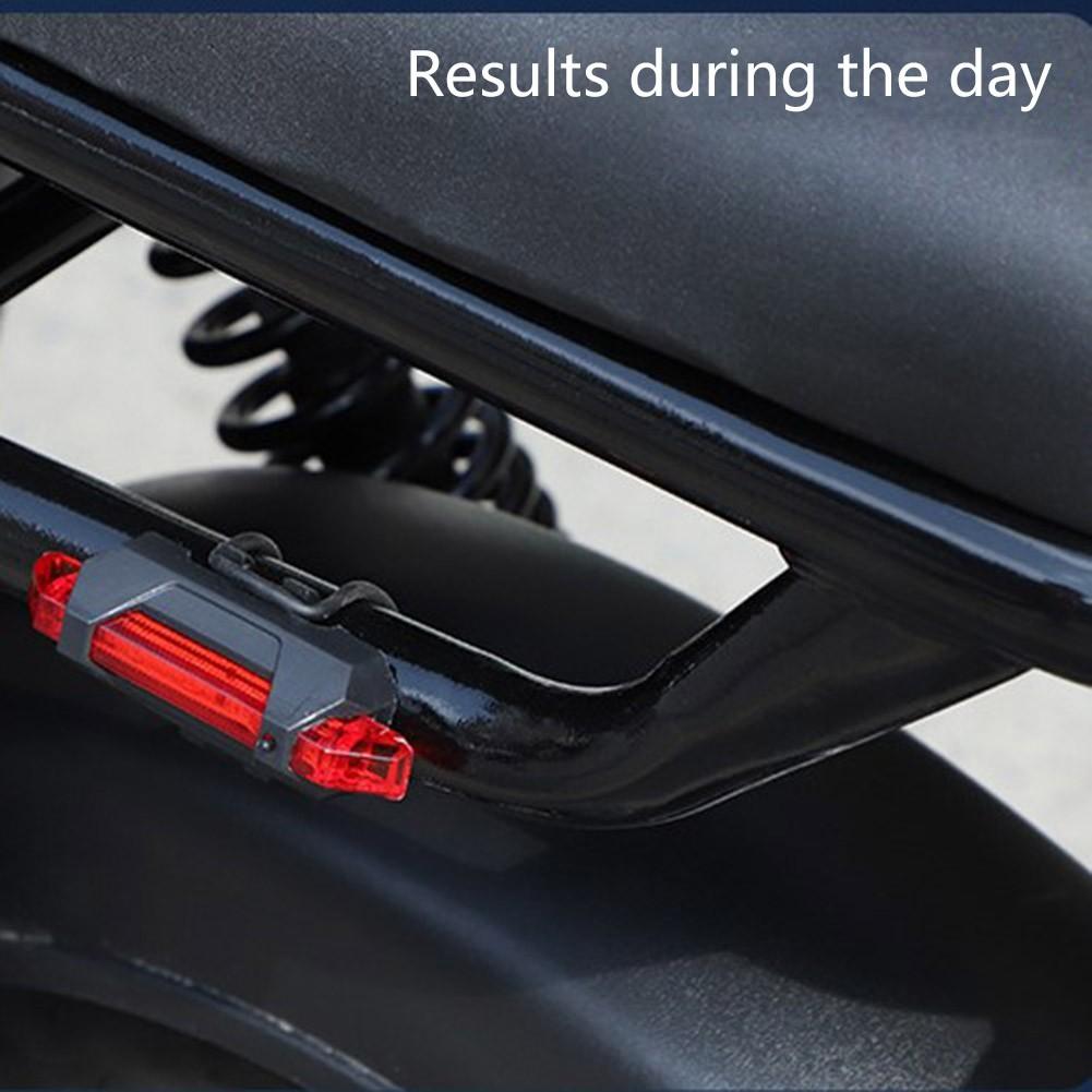 3.7V 90MAH Motorcycle LED Hazard Lights Light Aluminium