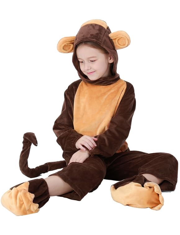 Halloween Cosplay for Animal Cosplay Kigurumi Cosplay Halloween Zodiac Year of the Animal Halloween Cultural School School New Kids Costume [Lhyxuuk]