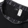 New MLB Knitted Sweatpants Unisex Black 3AWPA0121-50BKS