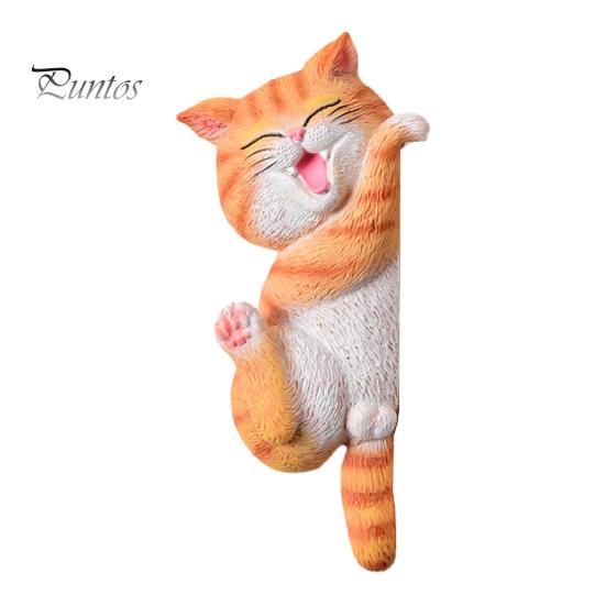 Cat Light Switch Cover 3D Sticker, Decorative Resin Wall Plate Cover, Cute Animal Relief Ornament Stickers, Peel And Stick decorations for Home