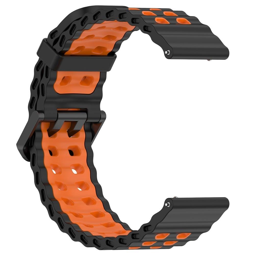 22mm 24mm Ocean Silikonarmband für Huawei GT6 Pro GT6 GT5 GT4 46mm Sportband für Redmi Watch 5Active für Amazfit Balance GTR 47