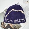 Baotou Autumn and Winter Wool Cold Hat New Face-showing Ear Protection Outdoor Small Mountaineering Climbing Knitted Hat Women