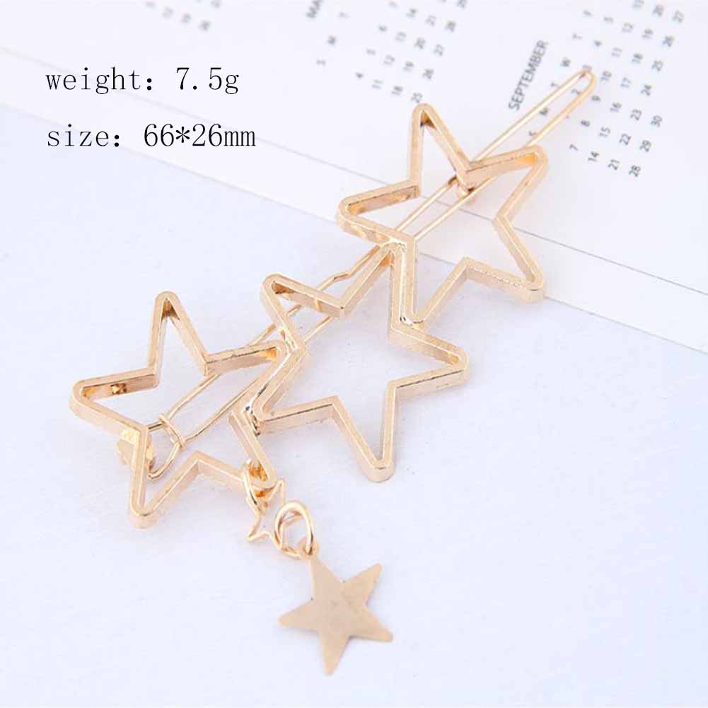 Women's Star Shape Hairpin with Pendant