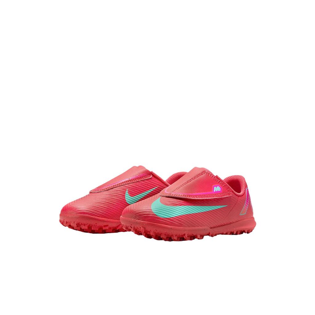 Nike Mercurial Vapor 16 Club TF PS Mad Energy Pack Kids Sneakers Red Ember-Glow Aurora-Green FQ8291-800