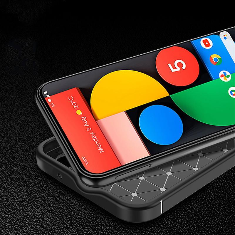 For Google Pixel 9A Case For Pixel 6 7 8 9 Pro 6A 7A 8A 9A Cover Carbon Fiber Shockproof Silicone Protective Bumper For Pixel 9A