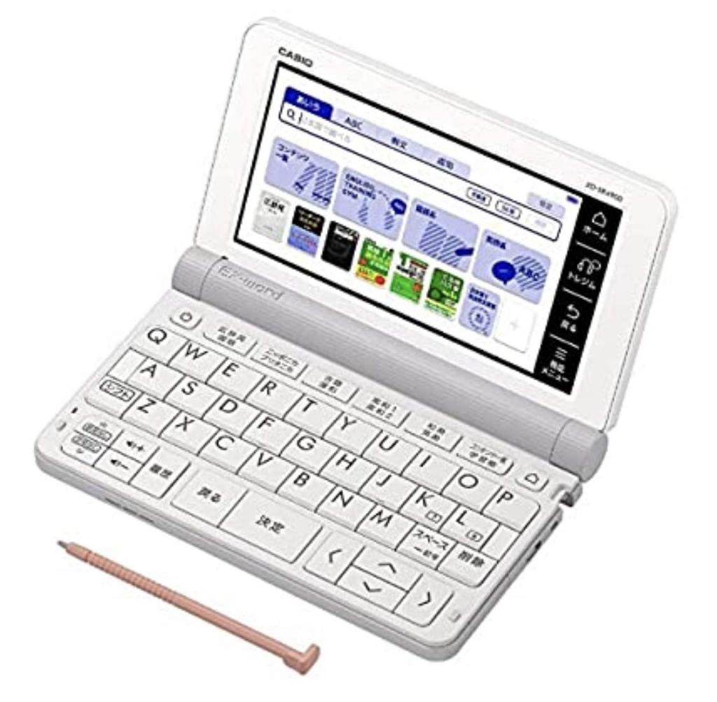 Casio Electronic Dictionary for High School Students 2019 CASIO (English Enhancement) (White) [Spring Model] EX-word XD-SR4900-WE