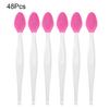 Silicone Lip Scrub Brush Double Sided Lip Exfoliator for Lightening Dark Lips Facial Cleaning Tool for Dry Skin Chapped Lips