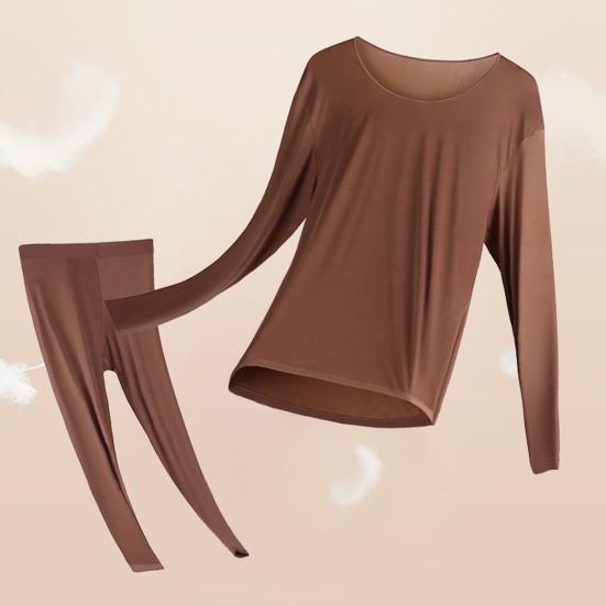 Long Johns Thermal Underwear for Men Ultra Lightweight Base Layer Top And Bottom Set for Cold Weather