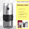 Portable 1800mAh Electric Coffee Bean Grinder 40 Gears External Adjustable Home Rechargeable Grinders Household Coffee Machine