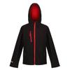 Regatta Childrens/Kids Ablaze 3 Layer Hooded Soft Shell Jacket