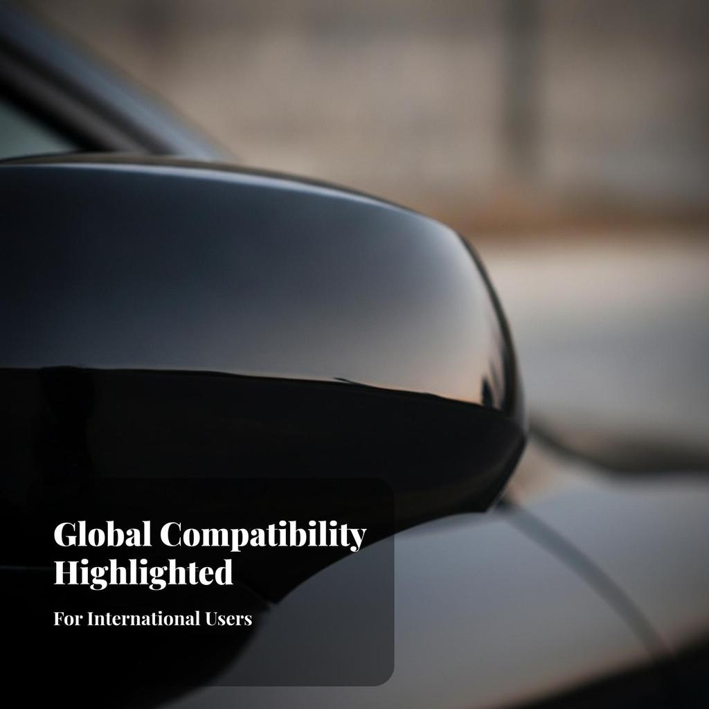 Side Mirror Cover Exterior Car Part ABS Synthetic Material