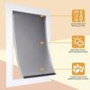 Large Dog Door Replacement Flaps for PCA11 Doggie Doors Weather-Resistant Pet Door Flap Safe Dog Cat House Entry Door Flaps