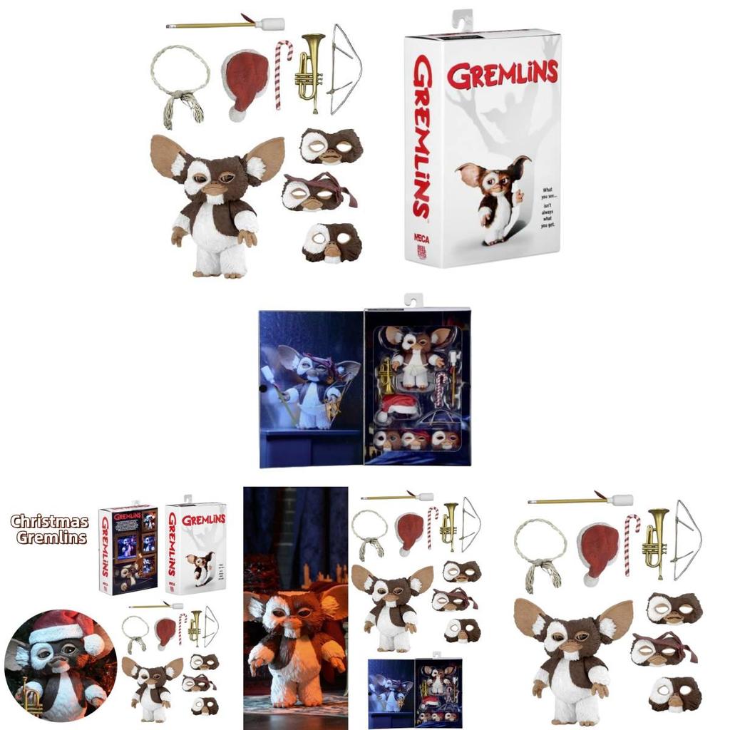 Neca Ultimate Gizmo Edizione Natalizia Action Figure Giocattolo in PVC