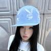 Bunny Cap For Women Summer Sunshade With Breathable Acrylic Material